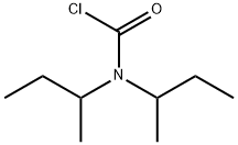 BIS(1-METHYLPROPYL)CARBAMIC CHLORIDE Struktur
