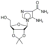 5-AMino-1-[2,3-O-(1-Methylethylidene)-β-D-ribofuranosyl]-1H-iMidazole-4-carboxaMide Structure