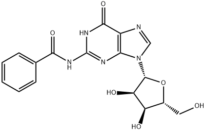 N2-Benzoyl-D-guanosine Structure