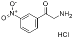 3-NITROPHENACYLAMINE HYDROCHLORIDE Structure