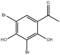 2,6-Dibromo-4-acetylresorcinol Structure