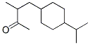 3-methyl-4-[4-(1-methylethyl)cyclohexyl]butan-2-one Structure