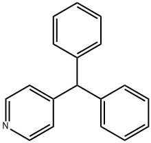 ジフェニル(4-ピリジニル)メタン 化学構造式
