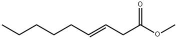 TRANS-3-ノネン酸メチル 化学構造式
