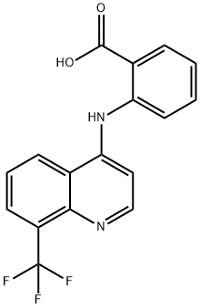フロクタフェニン酸 化学構造式