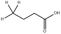 正丁酸-4,4,4-D3 结构式