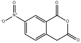 4-硝基邻苯二价酸酐, 36795-25-2, 结构式