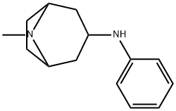 endo-N-Phenzyl-endo-3-aminotropane Structure