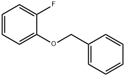 1-BENZYLOXY-2-FLUORO-BENZENE Struktur