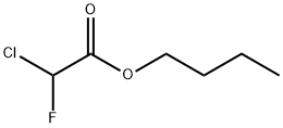 クロロフルオロ酢酸ブチル 化学構造式