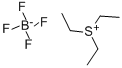 トリエチルスルホニウム・テトラフルオロボラート 化学構造式