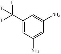 3,5-二氨基三氟甲苯, 368-53-6, 结构式