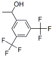 1-[3,5-ビス(トリフルオロメチル)フェニル]エタン-1-オール 化学構造式