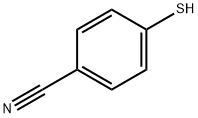 4-巯基苯甲腈,36801-01-1,结构式