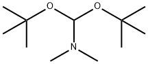 N,N-ジメチルホルムアミドジ-tert-ブチルアセタール 化学構造式