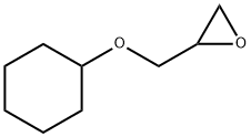 [(シクロヘキシルオキシ)メチル]オキシラン 化学構造式