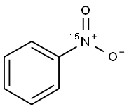 NITRO-15N-BENZENE Structure