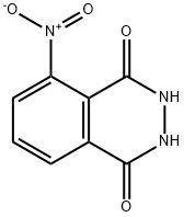 3-ニトロフタル酸ヒドラジド 化学構造式
