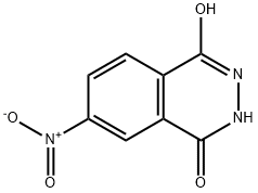 4-Nitrophthalhydrazide Struktur