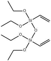 1,3-DIVINYLTETRAETHOXYDISILOXANE Struktur