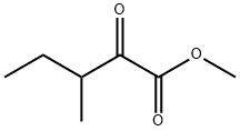 Pentanoic acid, 3-methyl-2-oxo-, methyl ester Struktur