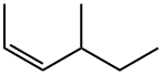(Z)-4-メチル-2-ヘキセン 化学構造式