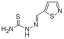 5-Isothiazolecarbaldehyde thiosemicarbazone Struktur