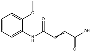 N-(2-甲氧苯基)马来酸, 36847-94-6, 结构式