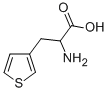rac-(R*)-α-アミノ-3-チオフェンプロパン酸 化学構造式