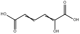 2-hydroxymuconic acid Struktur