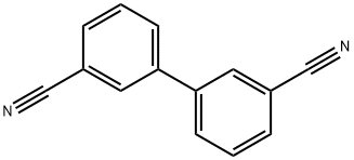 BIPHENYL-3,3'-DICARBONITRILE Structure