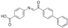 p-[(p-Phenylphenacylidene)amino]benzoic acid