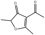 4-乙酰基-2.5-二甲基-3-(2H)呋喃酮, 36871-78-0, 结构式