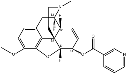nicocodine  Struktur