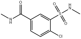 硫米齐特, 3688-85-5, 结构式