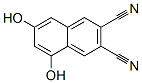 2,3-Naphthalenedicarbonitrile, 5,7-dihydroxy- (9CI) Structure