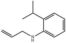 Benzenamine, 2-(1-methylethyl)-N-2-propenyl- (9CI) Struktur