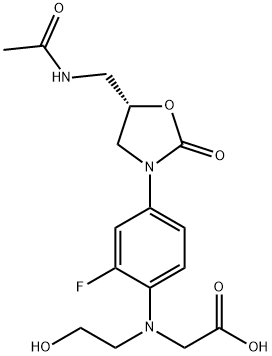 利奈唑胺杂质 9, 368891-70-7, 结构式