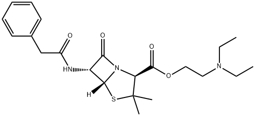 Penethamate Struktur