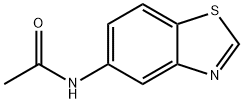 Acetamide, N-5-benzothiazolyl- (9CI) Struktur