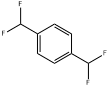 α,α,α',α'-テトラフルオロ-p-キシレン 化学構造式