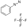 ベンゼンジアゾニウム·テトラフルオロボラート 化学構造式