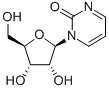 2-嘧啶酮-B-核甙 结构式