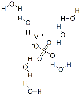 Vanadium(II) sulfate heptahydrate Struktur