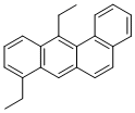 Benz(a)anthracene, 8,12-diethyl- Structure