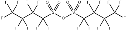 ビス(ノナフルオロ-1-ブタンスルホン酸)無水物 化学構造式