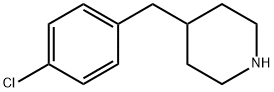 4-(4-クロロベンジル)ピペリジン HYDROCHLORIDE 化学構造式