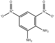 3,5-ジニトロ-o-フェニレンジアミン 化学構造式