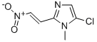 Imidazole, 5-chloro-1-methyl-2-(2-nitrovinyl)- Struktur