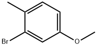 3-溴-4-甲基苯甲醚, 36942-56-0, 结构式